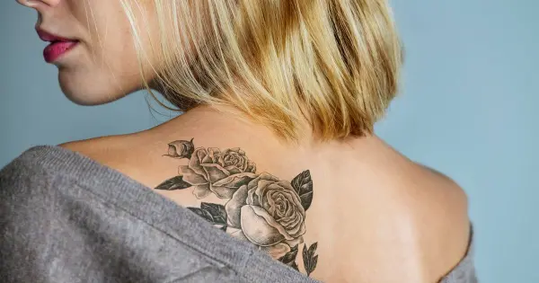 "A variety of popular shoulder tattoo designs for women, showcasing intricate floral patterns, meaningful symbols, and elegant script styles."






