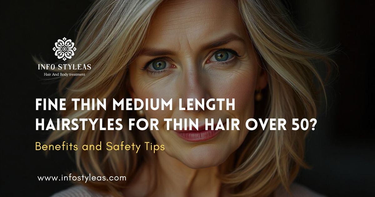 Fine Thin Medium Length Hairstyles For Thin Hair Over 50?