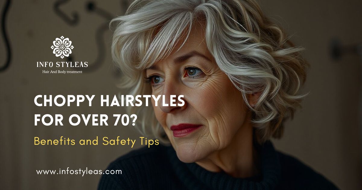 Short Choppy Hairstyles For Over 70