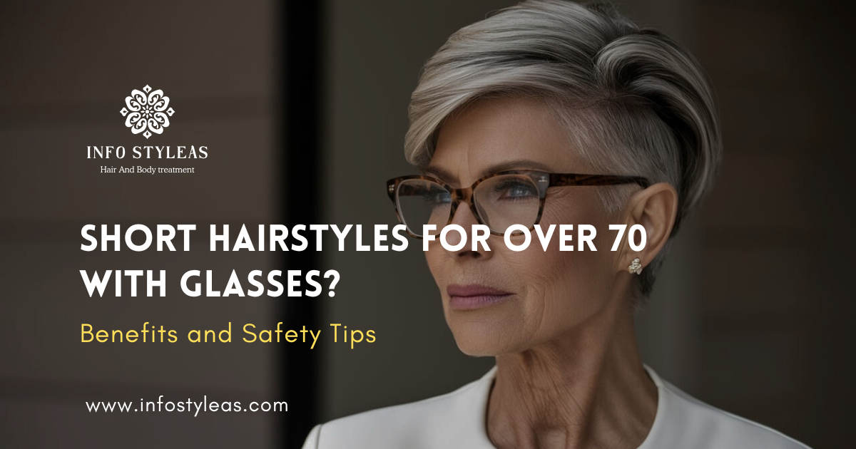 Short Hairstyles For Over 70 With Glasses?